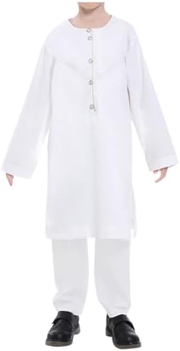 Perfect Fit Muslim Islamic Robe and Pants forKids Boys