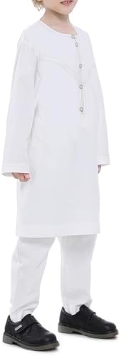 Perfect Fit Muslim Islamic Robe and Pants forKids Boys