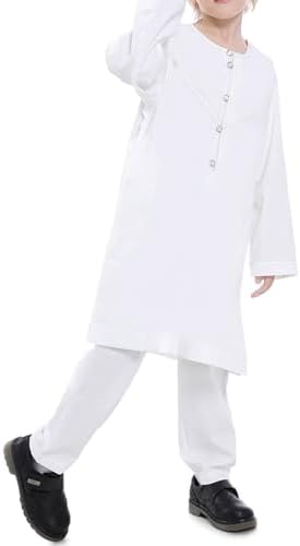Perfect Fit Muslim Islamic Robe and Pants forKids Boys