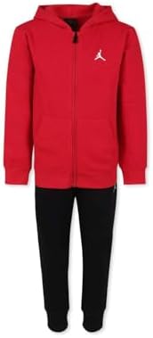 Jordan Fleece Little Kids Full Zip Hoodie Set