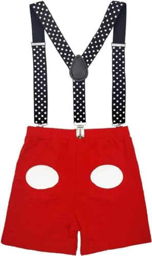 Wosixima Baby Boys Mouse Tuxedo Costume Outfit