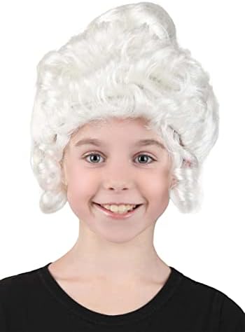 Fun Costumes Kids Mrs Claus Wig for Girls