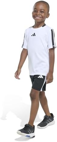 Adidas Boys 3-Stripe Soccer Set
