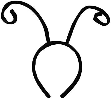 Nicky Bigs Novelties velvet bug antenna costume headband Pack of 6