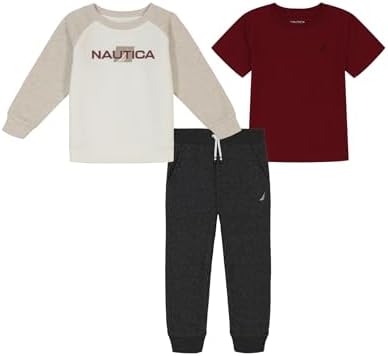 Nautica Boys 3pc Fleece Pant Set - PremiumStyleComfort Quality