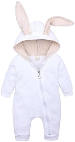 Unisex Toddler BunnyRomper Easter Outfit Soft comfy