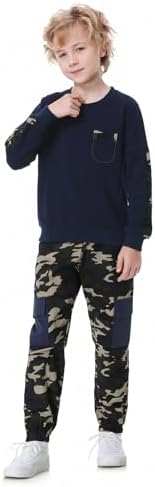 Classic Camouflage Outfit Set for Boys