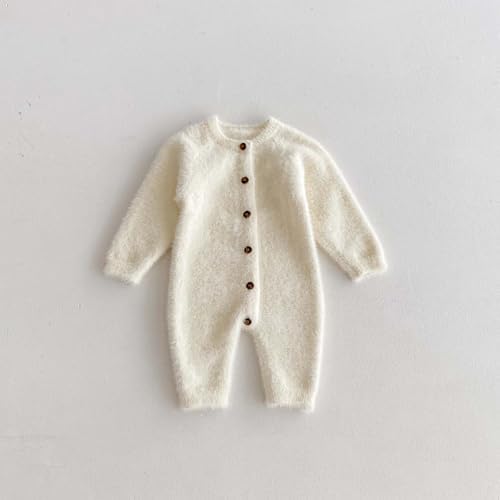 Newborn Baby Halloween ROMPER with Print and Buttons