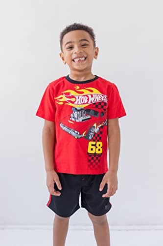 Hot Wheels Kids T-Shirt Shorts Set