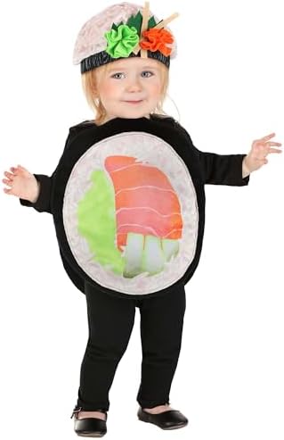 Infant Lil Sushi Roll Costume Adorable Halloween Dress for Babies