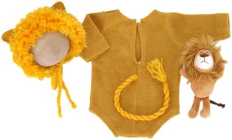Step into the Jungle Vemonllas Knitted Lion Costume for Baby