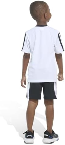 Adidas Boys 3-Stripe Soccer Set