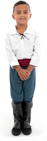 Little Adventures Boys Girls Black Boot Topper Costume Accessory