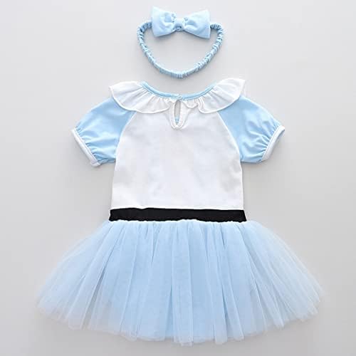 Baby Girls Princess COSTUME ROMPER Dress wHeadband Halloween Party Outfit