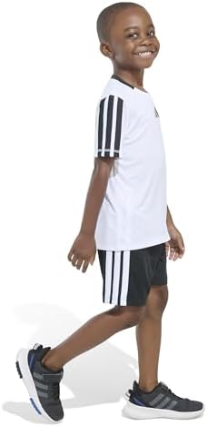Adidas Boys 3-Stripe Soccer Set