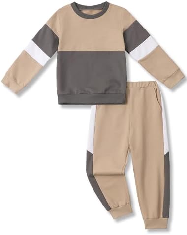 Hevemexy Toddler Boys Fall Winter Set