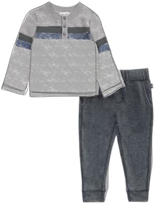 boys Shore Striped Long Sleeve Set