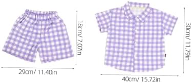 Cool Boys Plaid Summer Short Sleeve Set