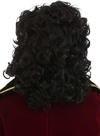 Fun Costumes Kids Pirate Wig Black Curly Wavy