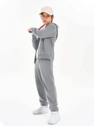 Haloumoning Boys Sweatsuits for Ages 5-14