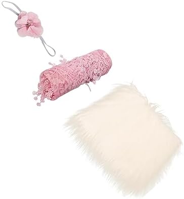 OSALADI Baby Swaddle Blanket Pink