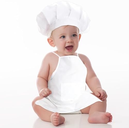2-Piece Newborn Baby Chef Coordi
