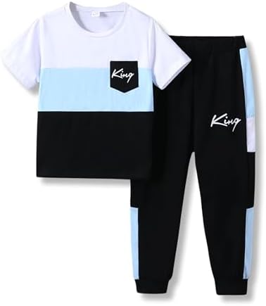 Klyatpxoen Boys Clothing Set Size 6-12