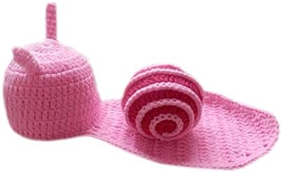Sihgrog Newborn Baby Snail Adjustable Photography Outfits for Boys and Girls