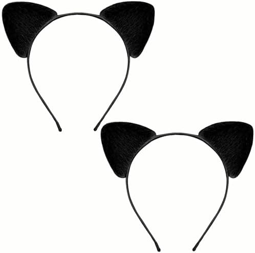 2-Piece Cat Ears Headband for Kids Girls
