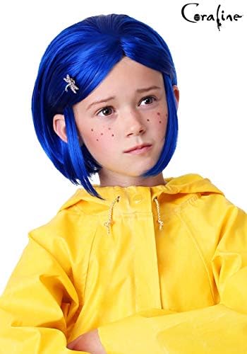 Fun Costumes Kids Coraline Blue Wig for Girls
