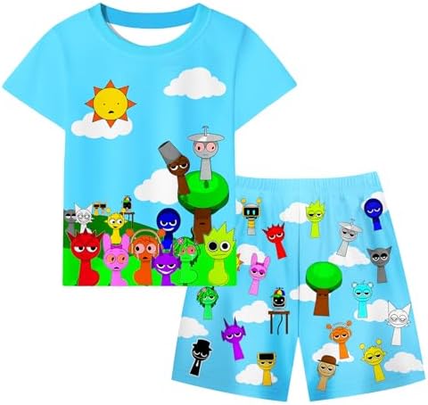 Perfect for Boys Ages 5-12 Easy-to-Wear Outfit Set