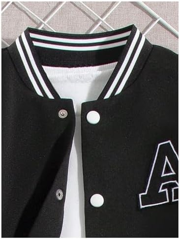 SOLY HUX Boys Stretchy Varsity Sweatsuit Set