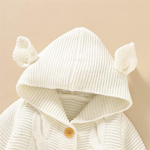 Perfectly Cozy Fox-Eared Baby Sweater Toddler Halloween Christmas Style
