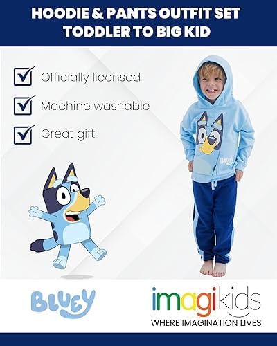Bluey Boys Fleece Set Toddler to Big Kid