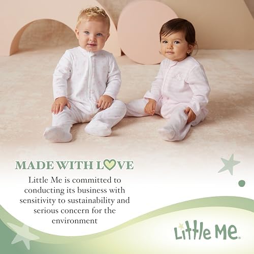 Little Me 2-Piece Nightgown Cap Set for Baby Boys
