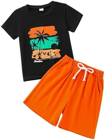 Escape to the tropics with GOLLUNERs Cool Summer Outfit for Kids