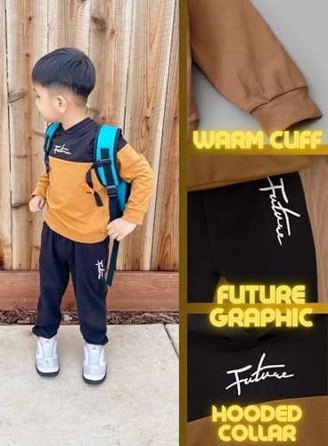BOMDEALS Christmas Toddler Boys Sweatsuit Set