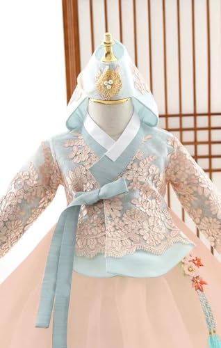 Stylish Korean Traditional Costume for Baby Girls