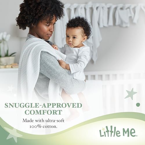 Little Me 2-Piece Nightgown Cap Set for Baby Boys