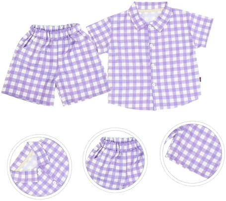 Cool Boys Plaid Summer Short Sleeve Set
