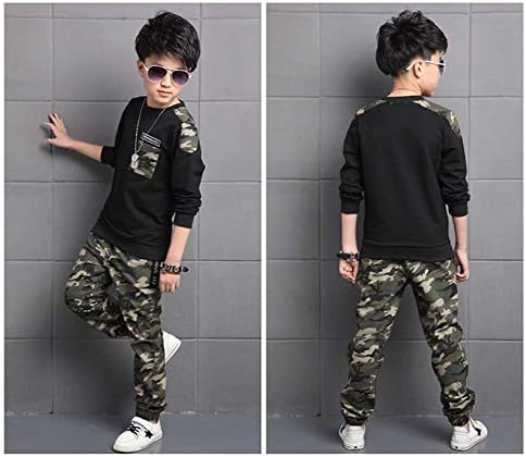 Perfect Boys Camouflage Outfit for 4-12 Year Olds