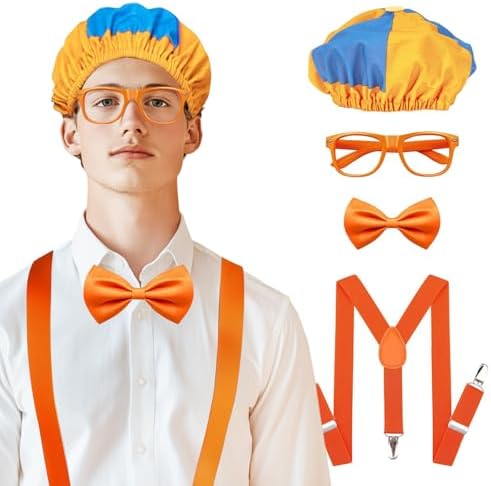 Ainuit Orange Roleplay Costume Set for Adults