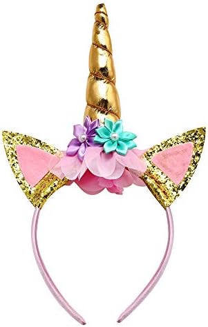 Shimmer Unicorn Dress for Girls 1-10Y