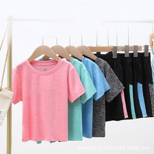 boys summer quick-drying t-shirts shorts