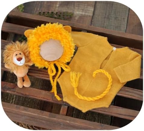 Step into the Jungle Vemonllas Knitted Lion Costume for Baby