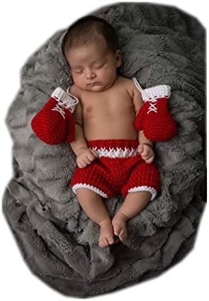 Vemonllas Newborn Photography Gloves and Pants Boys Girls Outfits