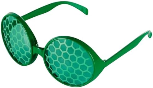 Funcredible Green Bug Glasses - Halloween Costume for Girls