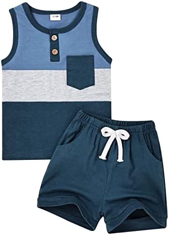 FOCUTEBB Summer T-Shirt Shorts Set for Boys