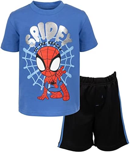 Marvel Avengers Kids T-Shirt Shorts Set
