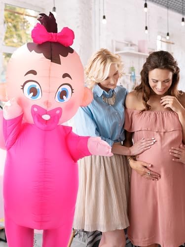 Ramede Giant Inflatable Baby Costume 100-Inch Gender Reveal